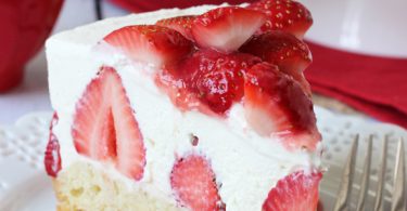 Strawberry Shortcake Cheesecake