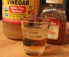 Apple Cider Vinegar Cold Remedy