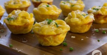 Baked Mac & Cheese Bites