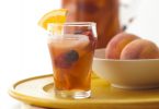 PEACHY ICED TEA SANGRIA- A DELICIOUS SUMMER BERRIES