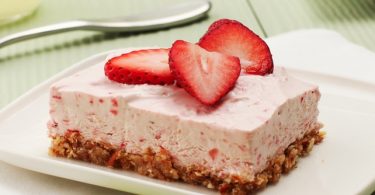 Strawberry Margarita Squares Dessert Recipe