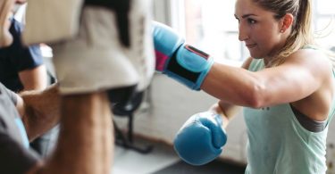 This 15 minute Home boxing workout routine is a great way to burn fat, lose weight and relieve stress- right at home. This boxing training workout can be 15 minutes or 60 minutes depending on the number of times you repeat the entire boxing exercises.