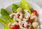 PRAWN COCKTAIL RECIPE- EASY SALAD WITH CHERRY TOMATOES