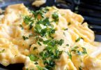 We have the recipe and quick video to show you how. If you want the best ever breakfast, you can’t go past this Gordon Ramsay Scrambled Eggs Recipe.